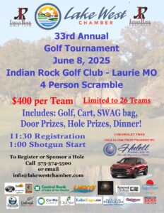 Flyer for Chamber Golf Tournament for June 8th