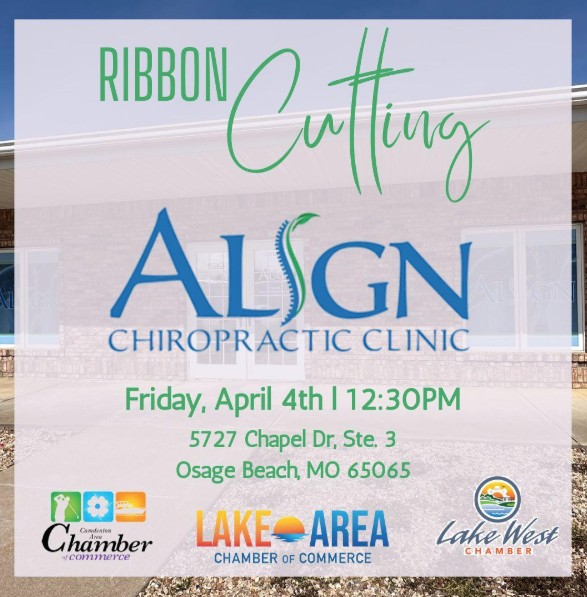 Flyer for Joint Ribbon Cutting at Chiro