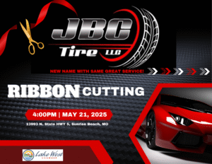 Ribbon Cutting Flyer for JBC Tire LLC